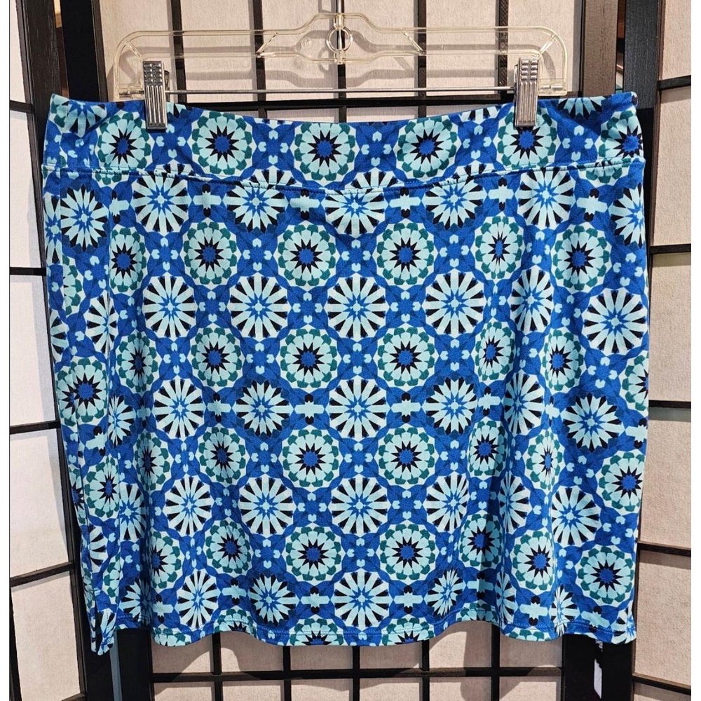 TRANQUILITY by Colorado Clothing Blue Patterned Skort Size XXL - Picture 7 of 7